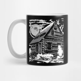 Cabin in the woods Mug